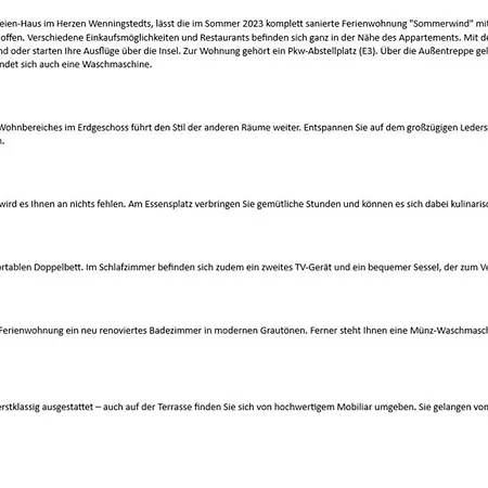 Sommerwind - Hauptstr 9, App 3 아파트 베닝슈테트